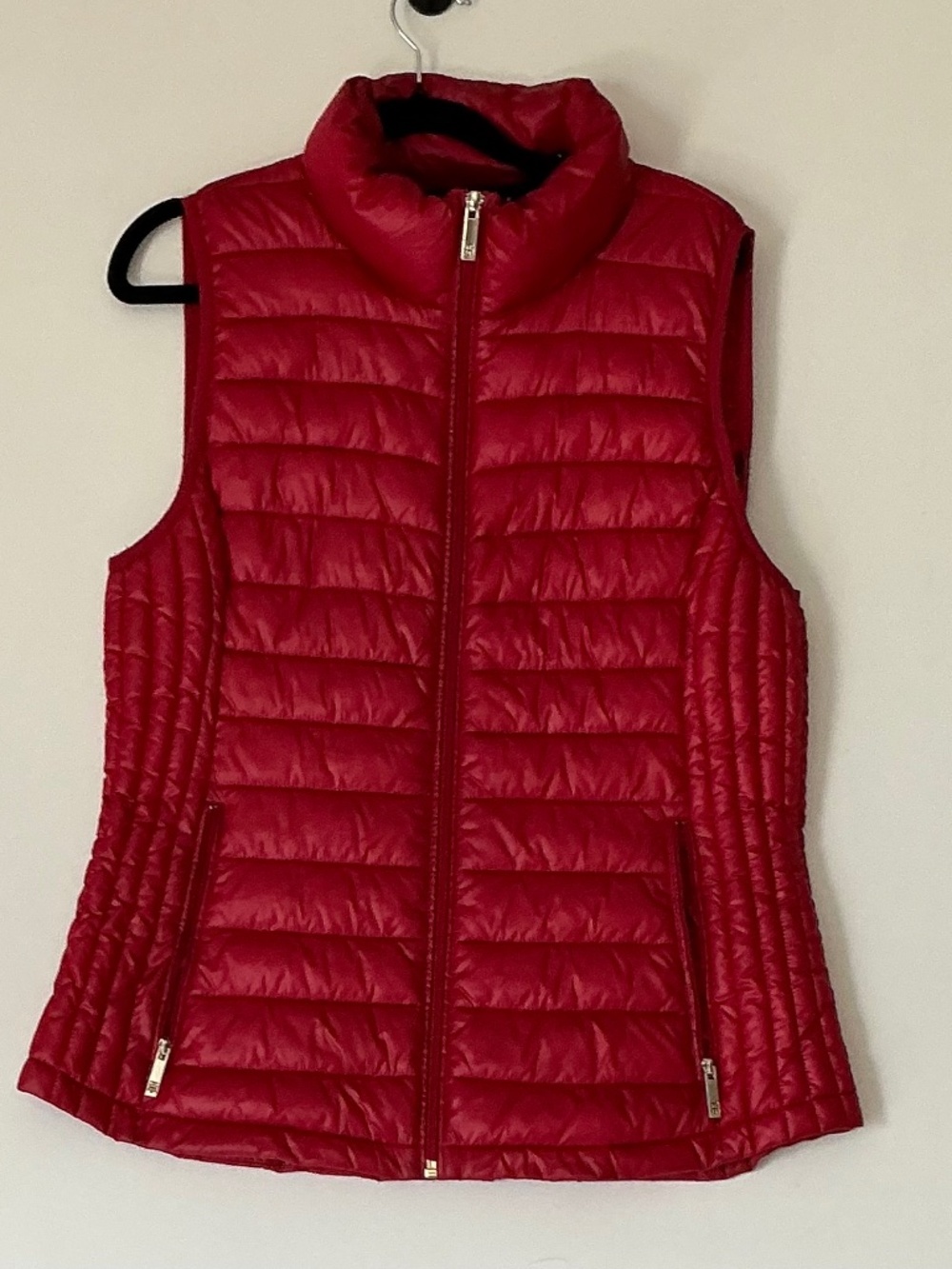 Tommy Hilfiger Red quilted women’s vest size M